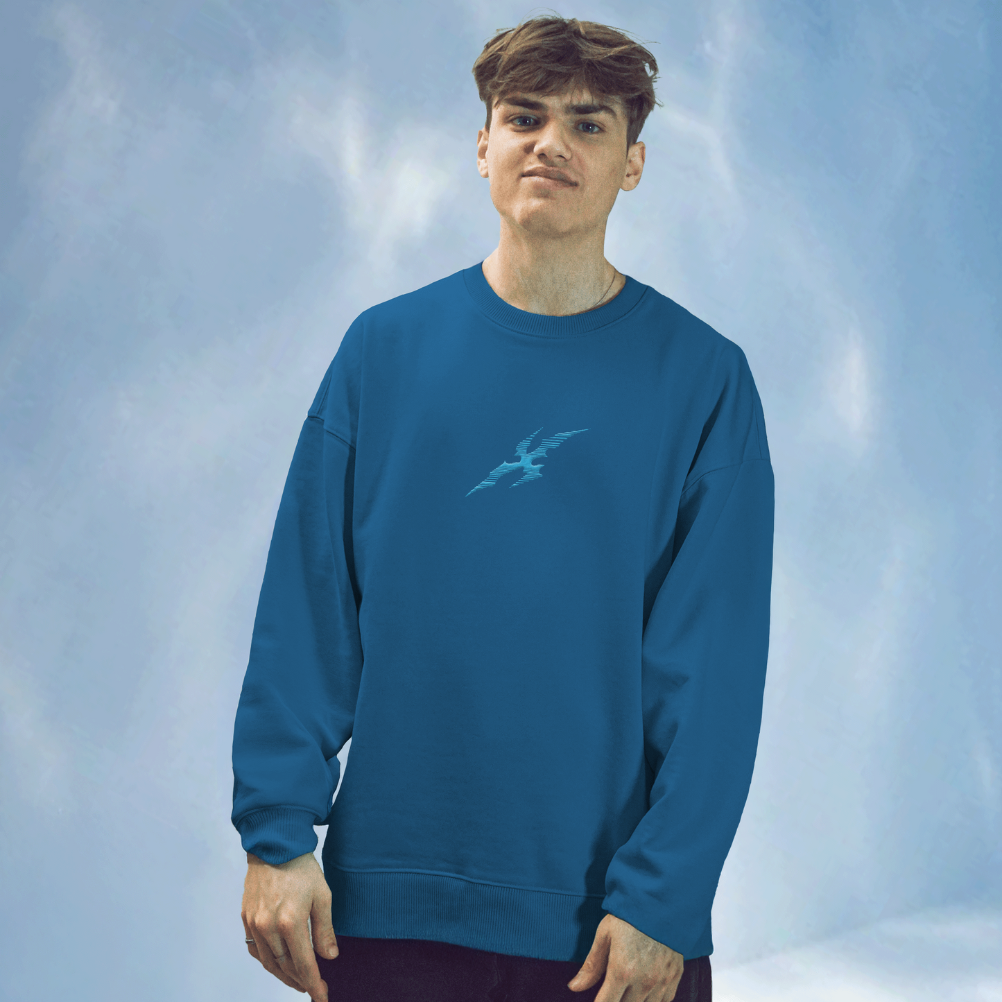 Cyber Core Sweater Dark Blue
