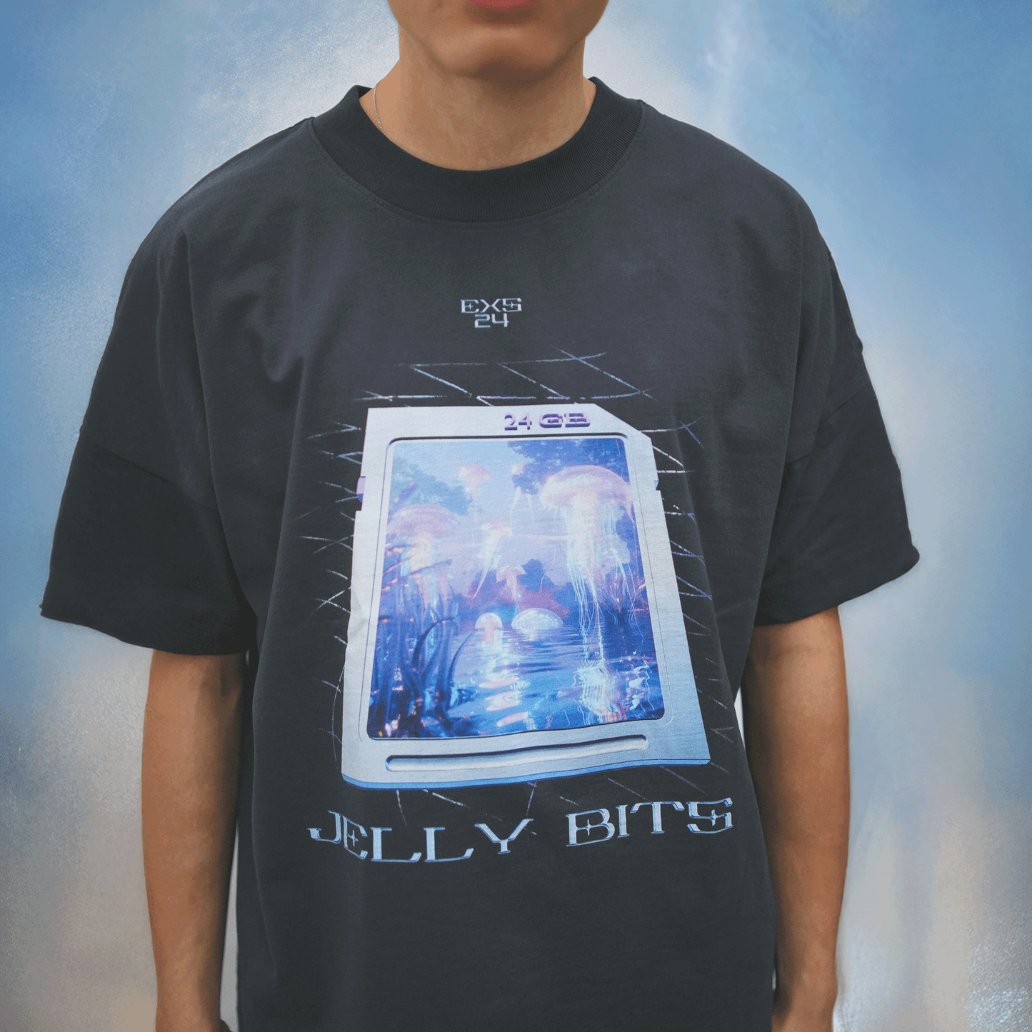 Jelly Bits T Navy