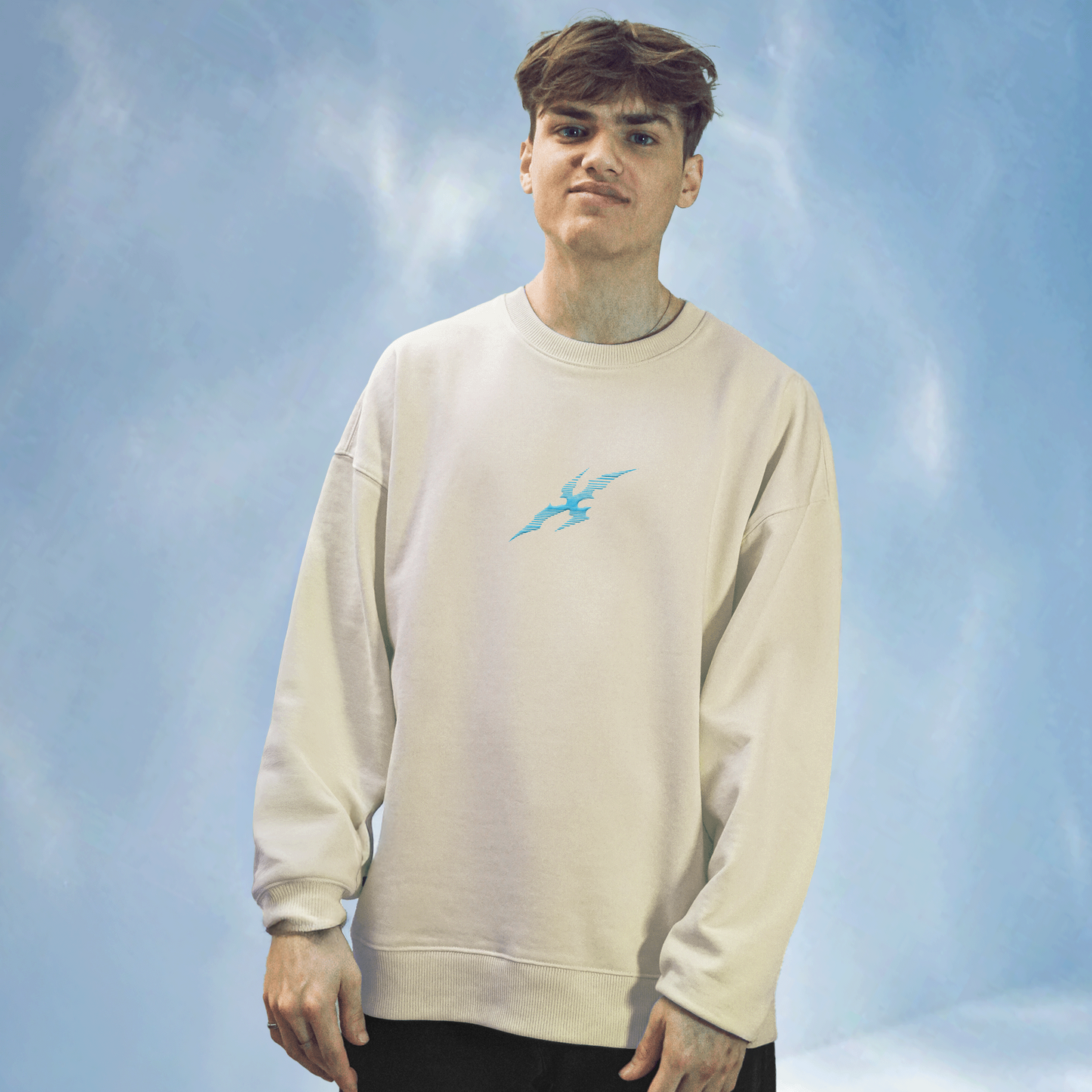 Cyber Core Sweater Beige