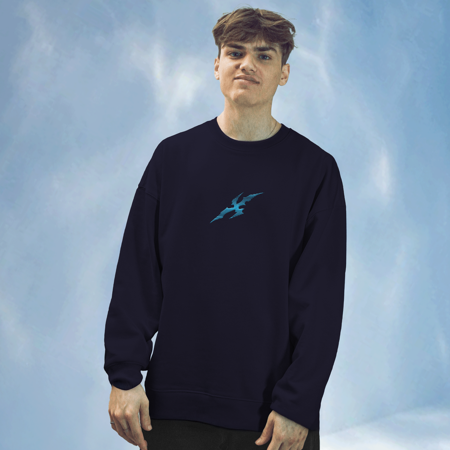 Cyber Core Sweater Navy