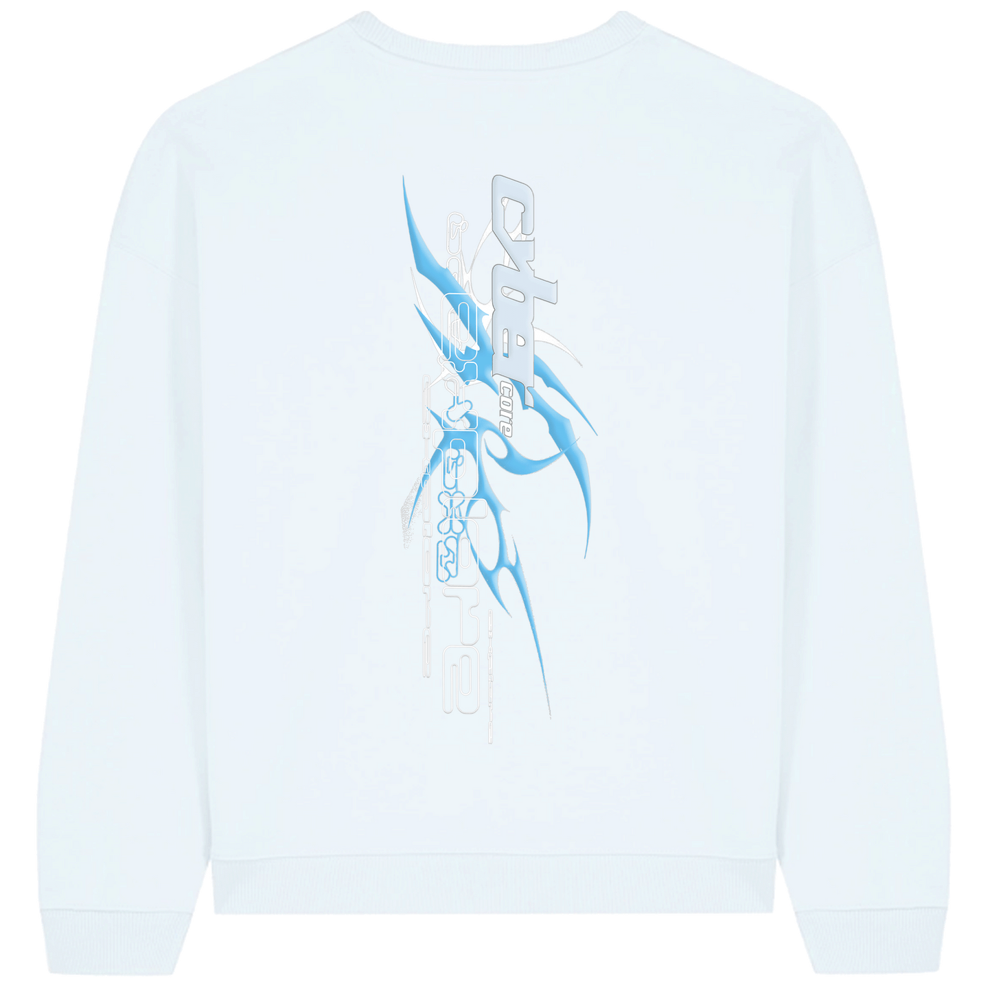 Cyber Core Sweater Ice Blue